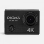 Экшн-камера Digma DiCam 320, черная