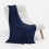 Плед Calado, темно-синий (сапфир)