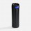 Термостакан X1 с цветной кнопкой, черный с синим