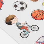 Стикерпак UV-DTF Thematic, для мальчиков