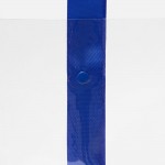 Шопер Clear Fest, ver.2, прозрачный с синими ручками