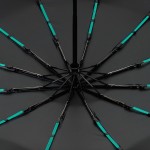 Зонт складной с УФ-защитой Ribstar, темно-синий