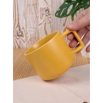 Чашка Jumbo в коробке матовая, желтая