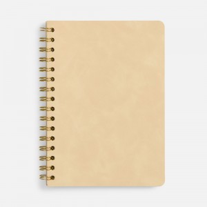 Ежедневник Spiral, недатированный, бежевый