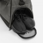 Спортивная сумка Atlantes, серая с черным