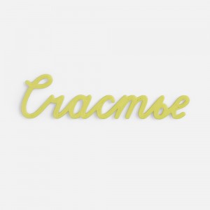 Подвеска Word, 3D-печать на заказ, счастье