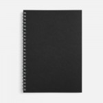 Блокнот Salvador в клетку, черный ver.2