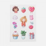 Стикерпак бумажный Thematic, для девочек