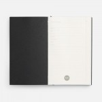 Ежедневник Flat Mini, недатированный, черный