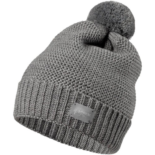 Шапка фактурная Brugge Grand Max, полушерсть