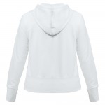 Толстовка женская Hooded Full Zip белая