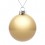 Елочный шар Finery Gloss, 10 см, глянцевый золотистый