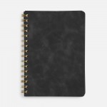 Ежедневник Spiral, недатированный, черный