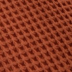 Плед вафельный Elenglect, оранжевый