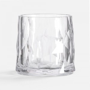Стакан небьющийся Sate Crystal, вращающийся, прозрачный