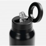 Термобутылка Magnus с магнитным держателем для телефона, черная