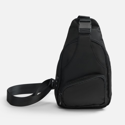 Спортивный кросс-боди рюкзак Bagventure, черный Спортивный кросс-боди рюкзак Bagventure, черный