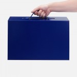 Коробка складная Holdfold, L, синяя