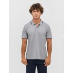 Рубашка поло унисекс Palermo, ярко-синяя с белым