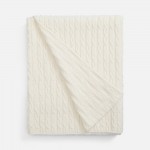 Плед Knitline, белый (молочный)