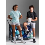 Футболка спортивная унисекс Vortex, белая