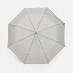 Зонт складной Cloudex, светло-серый