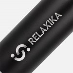 Термос Relaxika 750 со стикерпаком, черный