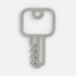 Подвеска Industry, 3D-печать на заказ, ключ