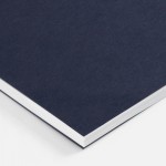 Блокнот Salvador в клетку, темно-синий