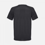 Футболка спортивная унисекс Vortex, черная