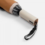 Зонт обратного сложения Easyroll, бежевый