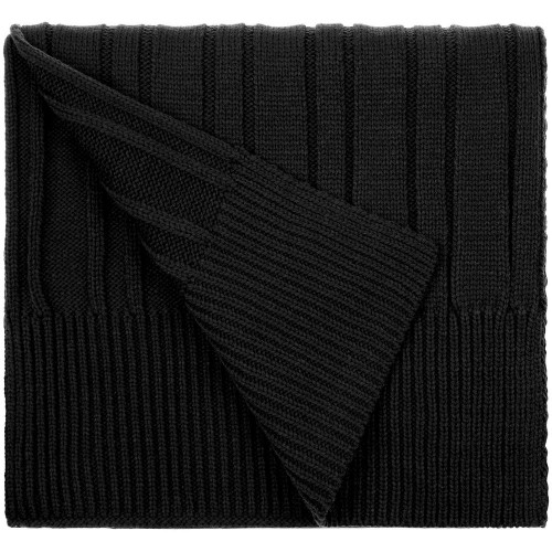 Шарф Knit Beat, черный