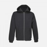 Толстовка унисекс на молнии Jelo, черная