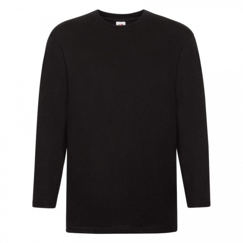 Футболка SUPER PREMIUM LONG SLEEVE 205, черный