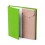 Набор LUMAR: листы для записи (60шт) и цветные карандаши (6шт), зеленый