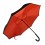 Зонт-трость 'наоборот' ORIGINAL, пластиковая ручка, механический, красный