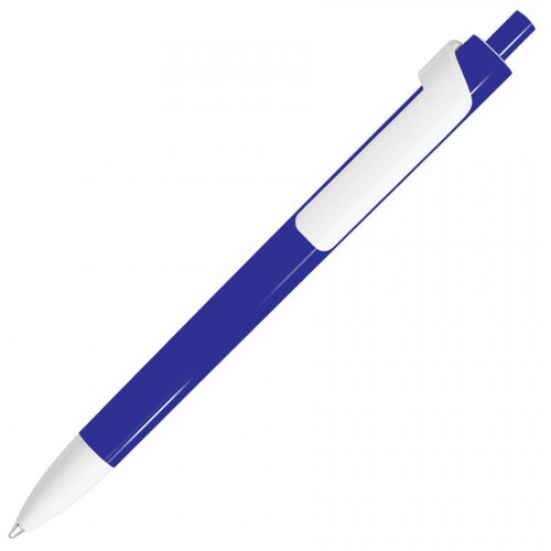 FORTE, ручка шариковая, синий/белый, пластик, синий, белый