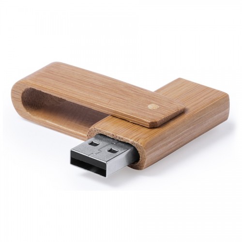 USB флеш карта 16Gb Bamboo, натуральный