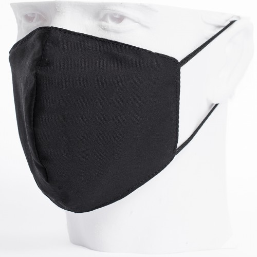 Бесклапанная фильтрующая маска RESPIRATOR 800 HYDROP черная без логотипа в фирменном пакете, черный