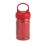 Спортивное полотенце в пластиковом боксе с карабином 'ACTIVE', микрофибра, пластик, 30*88 см. красн, красный
