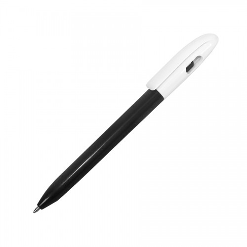 Ручка шариковая LEVEL, пластик, черный, белый