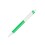Ручка шариковая FORTE GREEN SAFE TOUCH, пластик, белый, зеленый