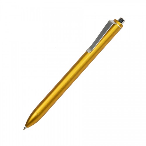 M2, ручка шариковая,  пластик, металл, желтый