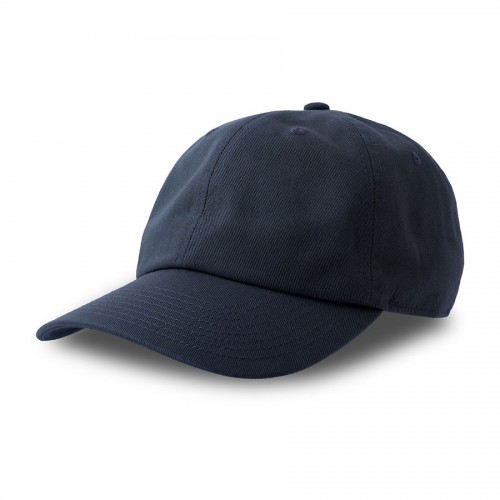 Бейсболка DAD HAT-S, 6 клиньев, металлическая застежка, темно-синий