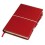 Бизнес-блокнот 'BUSINESS', 140*220 мм, красный,  обложка портфолио,  блок-линейка, тиснение