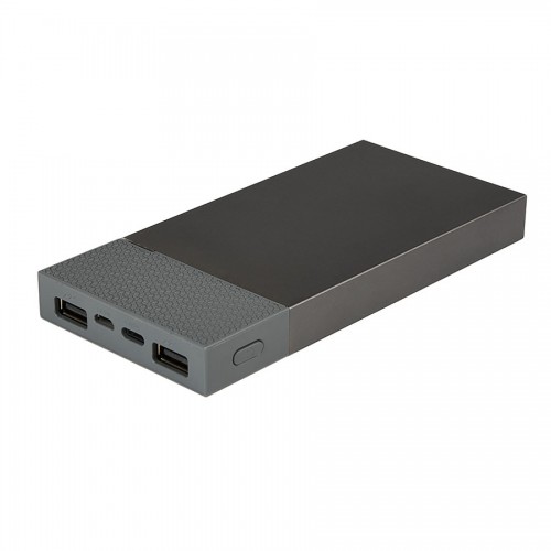 Универсальное зарядное устройство 'Slim Pro' (10000mAh), серый