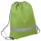 Рюкзак мешок RAY со светоотражающей полосой, зеленый