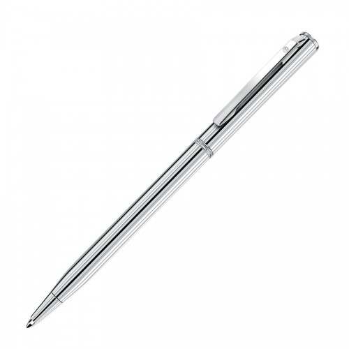 SLIM SILVER, ручка шариковая, хром, металл, серебристый