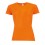 Футболка женская 'Sporty women', неоновый оранжевый