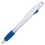 ALLEGRA SWING, ручка шариковая, синий, белый